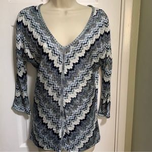 WHBM Sweater Blue Tones- XS